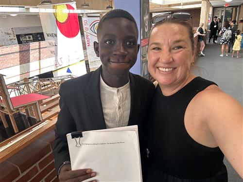 Junior Research Paper finalist